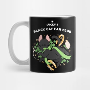 Lucky’ s Black Cat Fan Club Mug